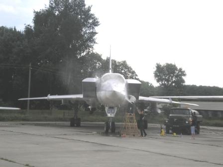 Ту-22М3 в Музее Дальней Авиации в Полтаве