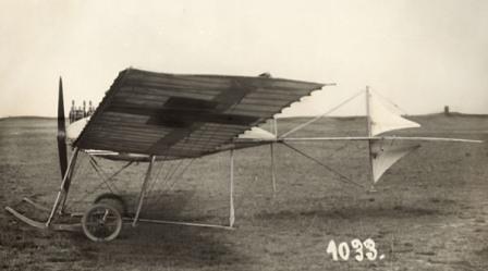 Первый моноплан Энтони Фоккера - Fokker Spin